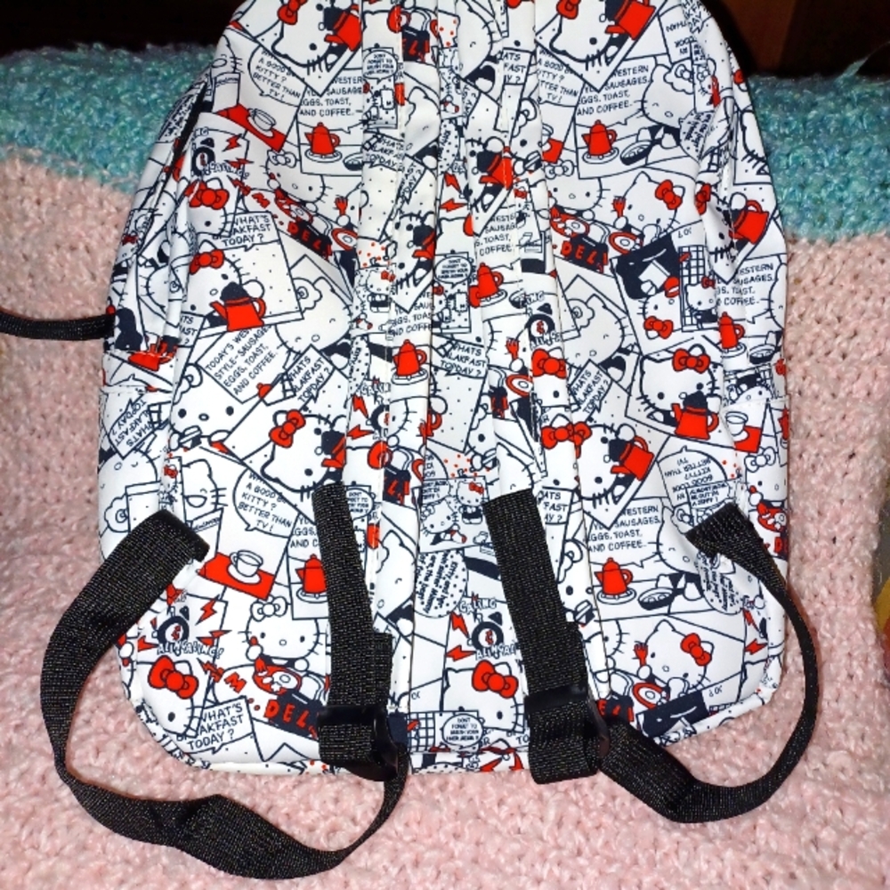 Hello Kitty All Over the Place Backpack!! - Picture 3 of 8